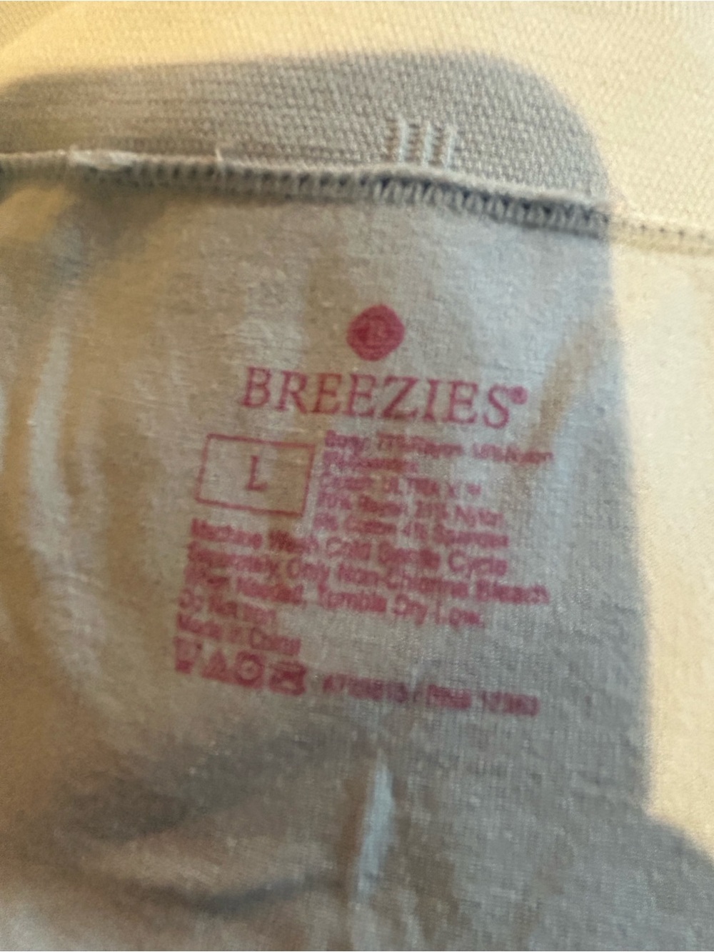 Breezies Comfort Breeze Set of 4 Seamless Long Leg Panties size L NEW A723815 - Picture 2 of 3